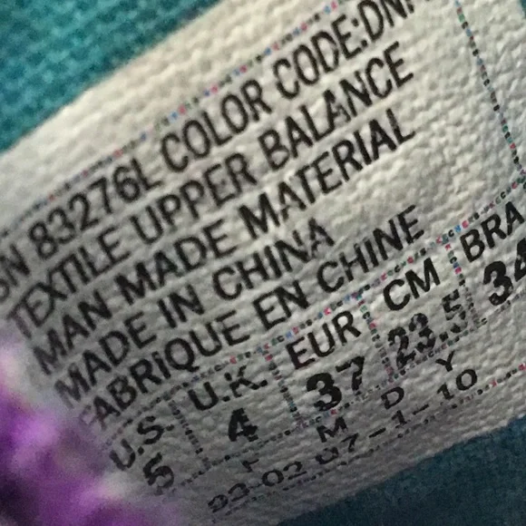 Girls Skechers Sneakers Twinkle Toes Shuffles Peacocks Tennis Shoes Size 5 - Picture 14 of 14